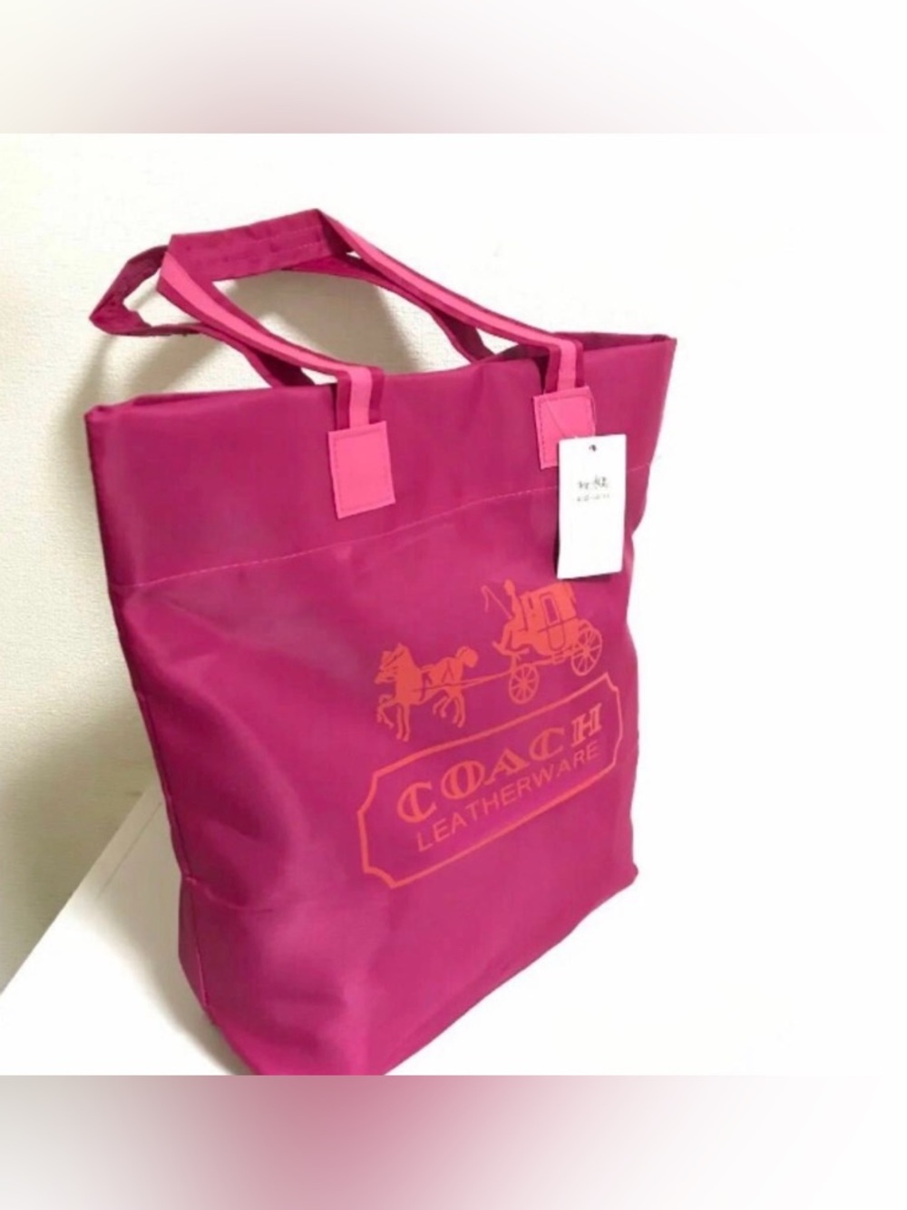 Coach Everyday Nylon Shoppers Tote - Picture 3 of 6